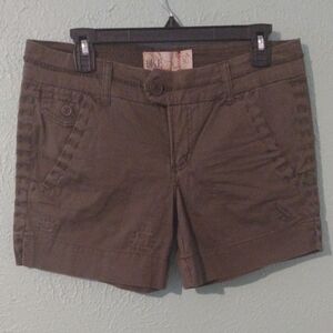 BKE Brown Women's Cargo Shorts